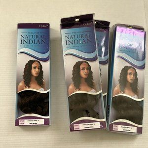 Outre Premium Natural Indian 100% Human Hair Weave 12" X 4